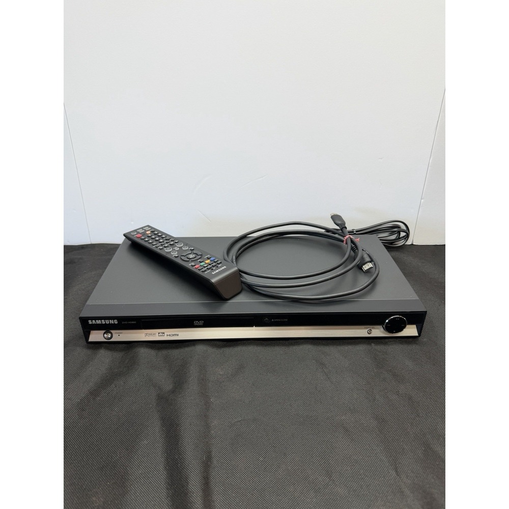 Samsung DVD Player Model DVD-HD860 HDMI- Tested, Works - With Remote